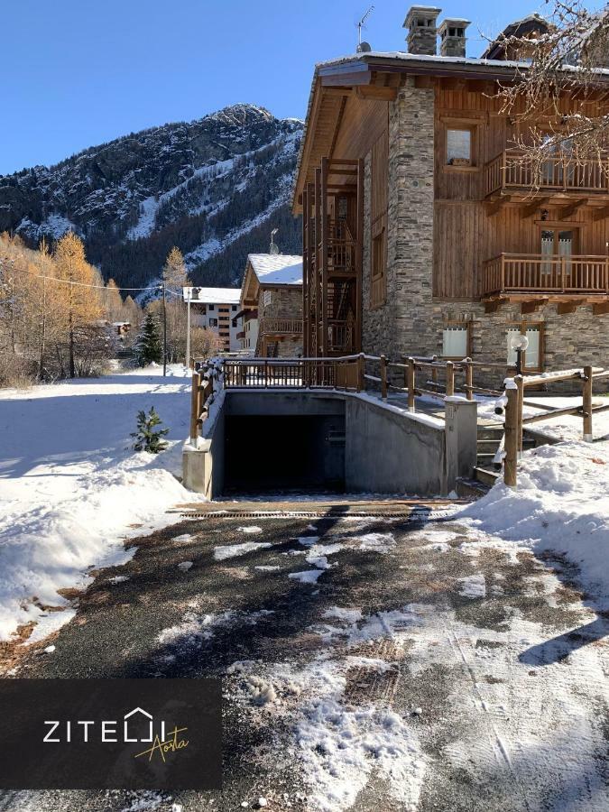 Zitelli Aosta Villa Cogne Eksteriør bilde