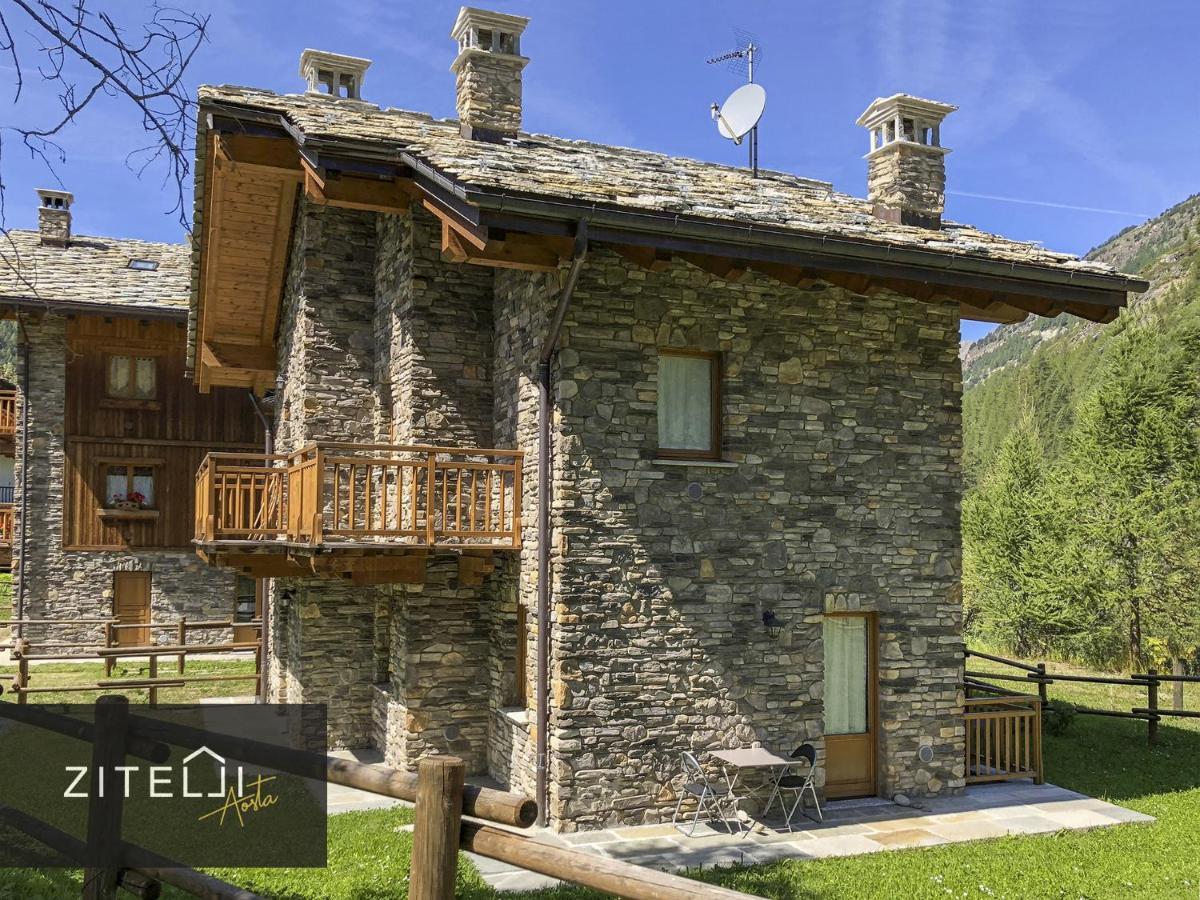 Zitelli Aosta Villa Cogne Eksteriør bilde